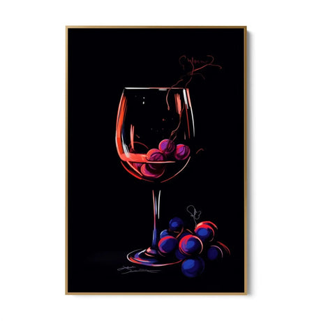 Quadro Stampa su Tela Vitis vinifera - CupidoDesign