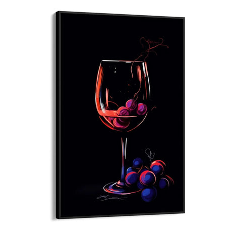 Quadro Stampa su Tela Vitis vinifera - CupidoDesign