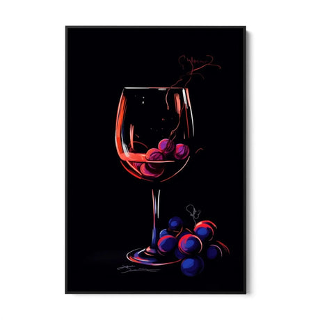 Quadro Stampa su Tela Vitis vinifera - CupidoDesign