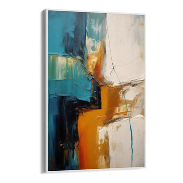 Quadro Stampa su Tela Vivacità astratta 100x70cm - CupidoDesign