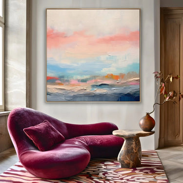 Quadro Stampa su Tela Vivacità cosmica - CupidoDesign