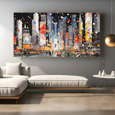 Quadro Stampa su Tela Vivacità urbana - CupidoDesign
