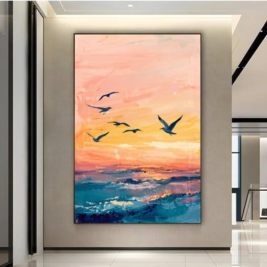 Quadro Stampa su Tela Volo selvaggio - CupidoDesign