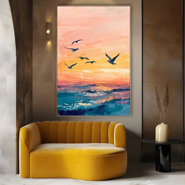 Quadro Stampa su Tela Volo selvaggio - CupidoDesign