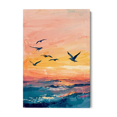 Quadro Stampa su Tela Volo selvaggio - CupidoDesign