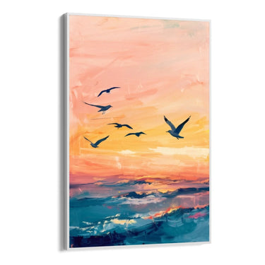 Quadro Stampa su Tela Volo selvaggio - CupidoDesign