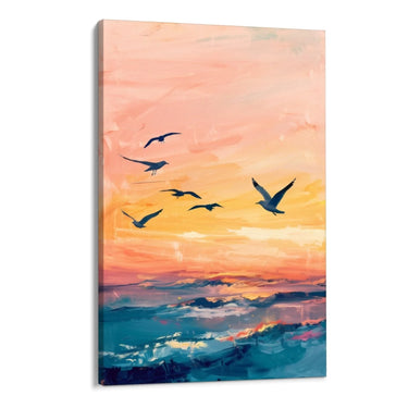 Quadro Stampa su Tela Volo selvaggio - CupidoDesign