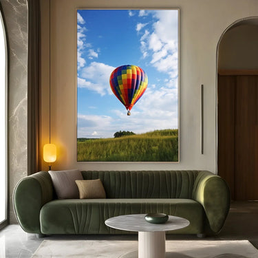 Quadro Stampa su Tela Volo verso l'orizzonte - CupidoDesign