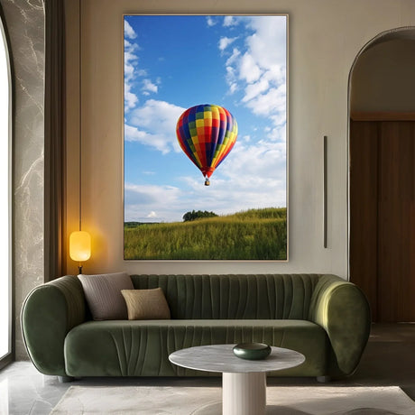 Quadro Stampa su Tela Volo verso l'orizzonte - CupidoDesign