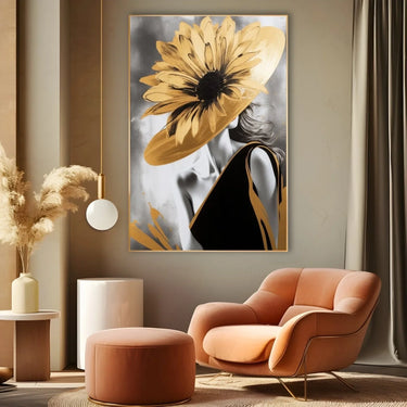 Quadro Stampa su Tela Volto al Sole - CupidoDesign
