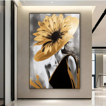 Quadro Stampa su Tela Volto al Sole - CupidoDesign