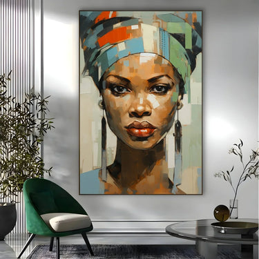 Quadro Stampa su Tela Volto di Sogni - CupidoDesign