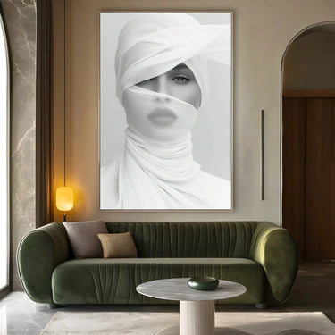 Quadro Stampa su Tela Volto etereo - CupidoDesign