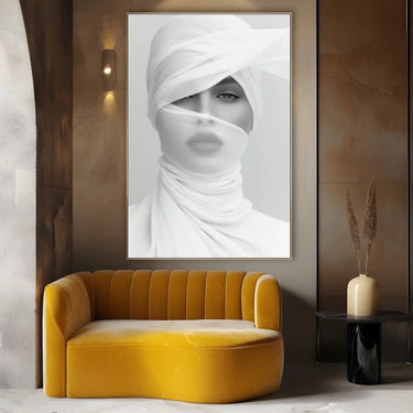 Quadro Stampa su Tela Volto etereo - CupidoDesign