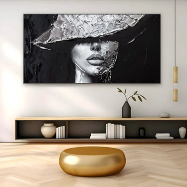 Quadro Stampa su Tela Volto segreto - CupidoDesign
