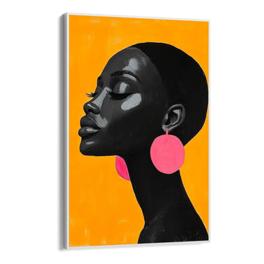 Quadro Stampa su Tela Volto sognante - CupidoDesign
