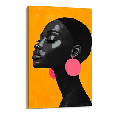 Quadro Stampa su Tela Volto sognante - CupidoDesign