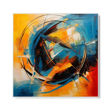 Quadro Stampa su Tela Vortice Colorato - CupidoDesign