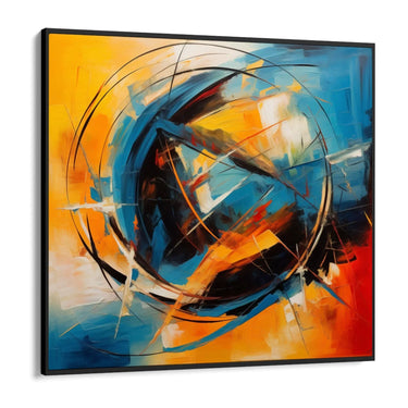 Quadro Stampa su Tela Vortice Colorato - CupidoDesign