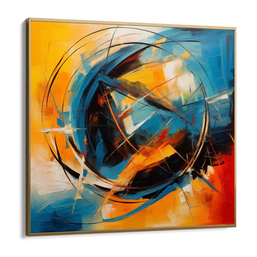 Quadro Stampa su Tela Vortice Colorato - CupidoDesign