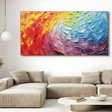 Quadro Stampa su Tela Vortice Etereo - CupidoDesign