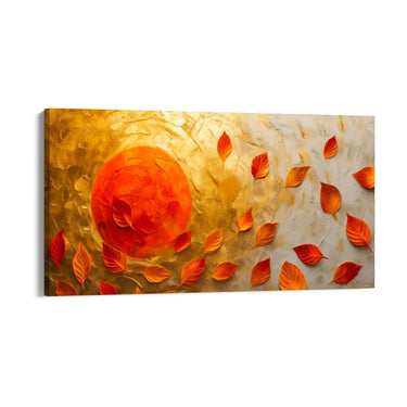 Quadro Stampa su Tela Vortice Ramato - CupidoDesign