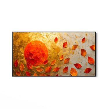 Quadro Stampa su Tela Vortice Ramato - CupidoDesign