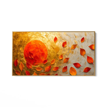 Quadro Stampa su Tela Vortice Ramato - CupidoDesign