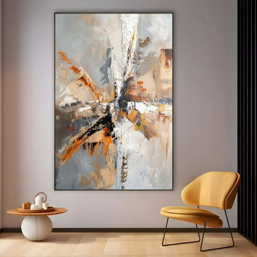 Quadro Stampa su Tela Vortice Solare - CupidoDesign