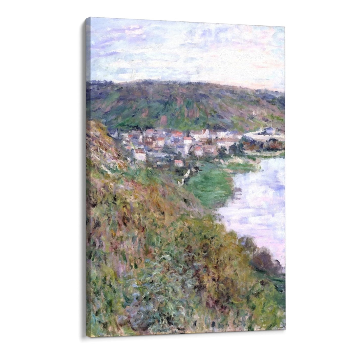 View of Vetheuil, Claude Monet
