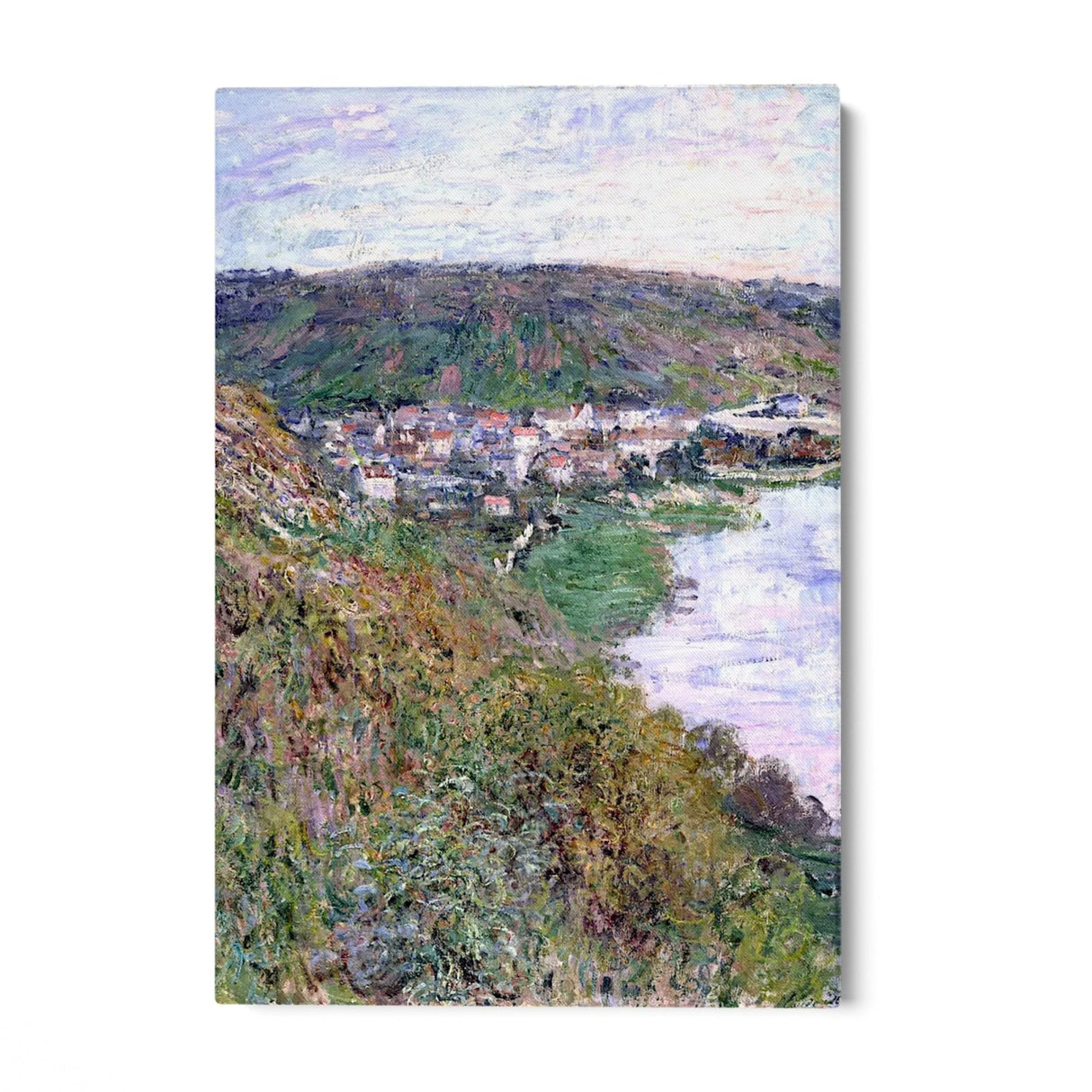 Pohľad na Vetheuil, Claude Monet