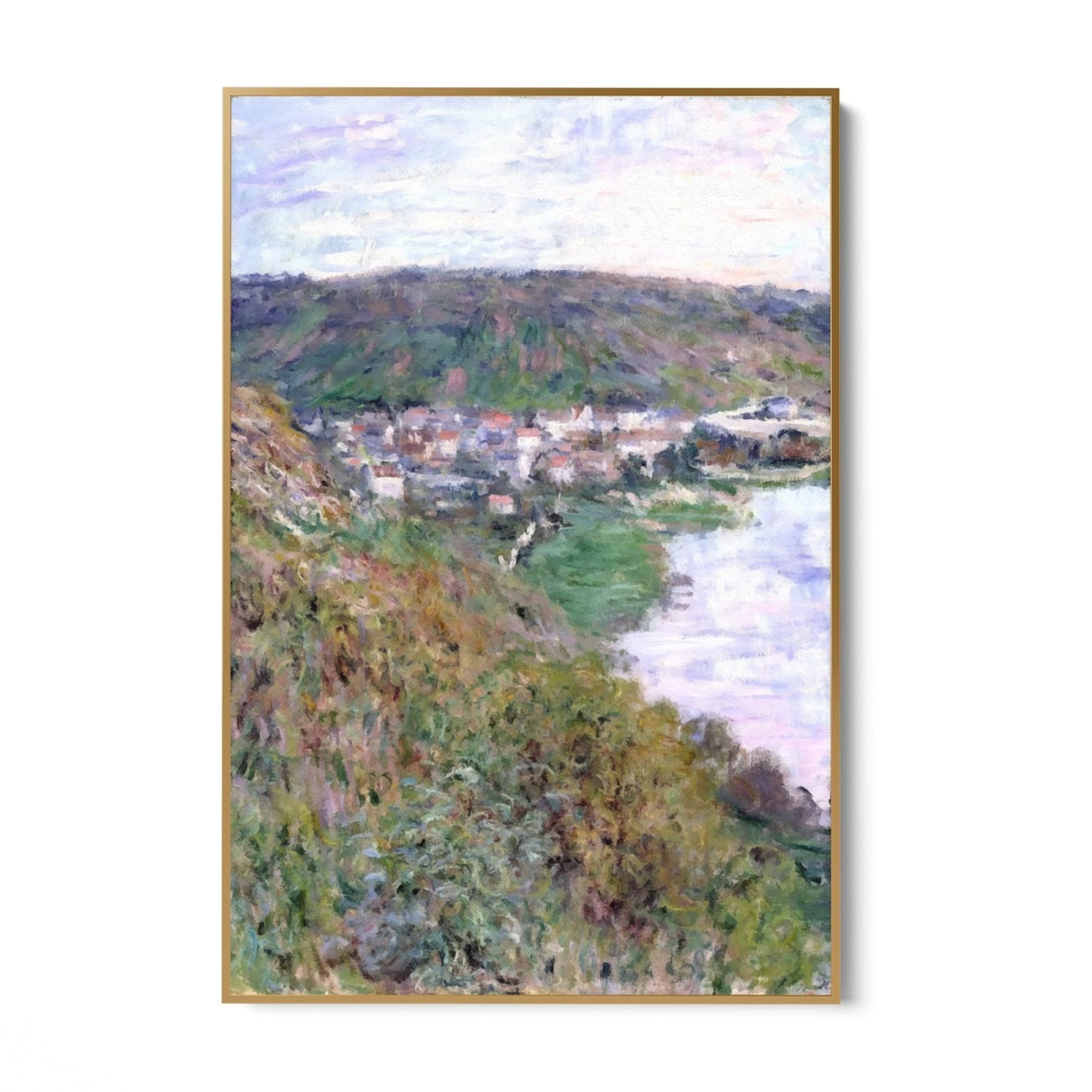 View of Vetheuil, Claude Monet