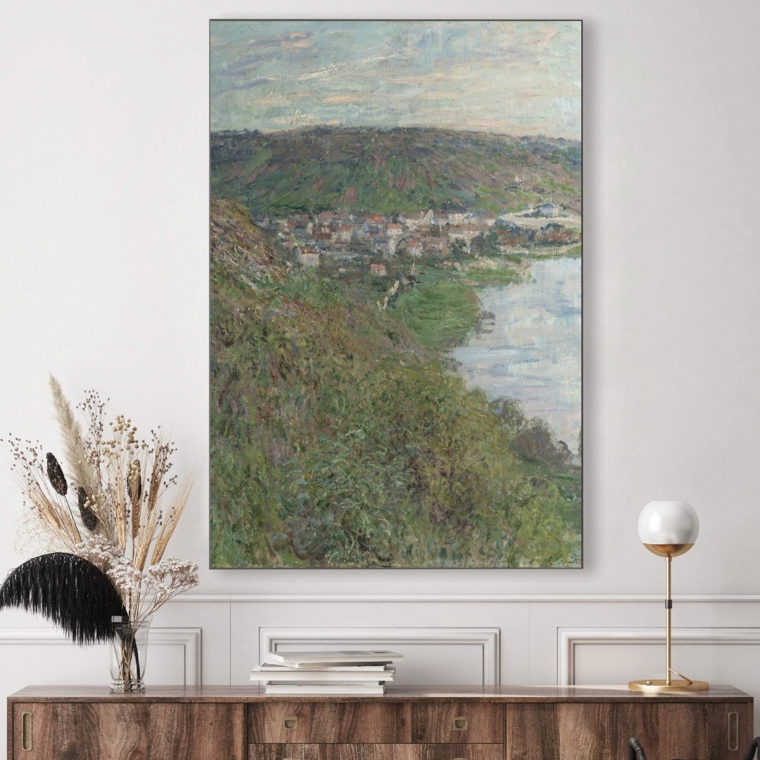 Ansicht von Vetheuil, Claude Monet
