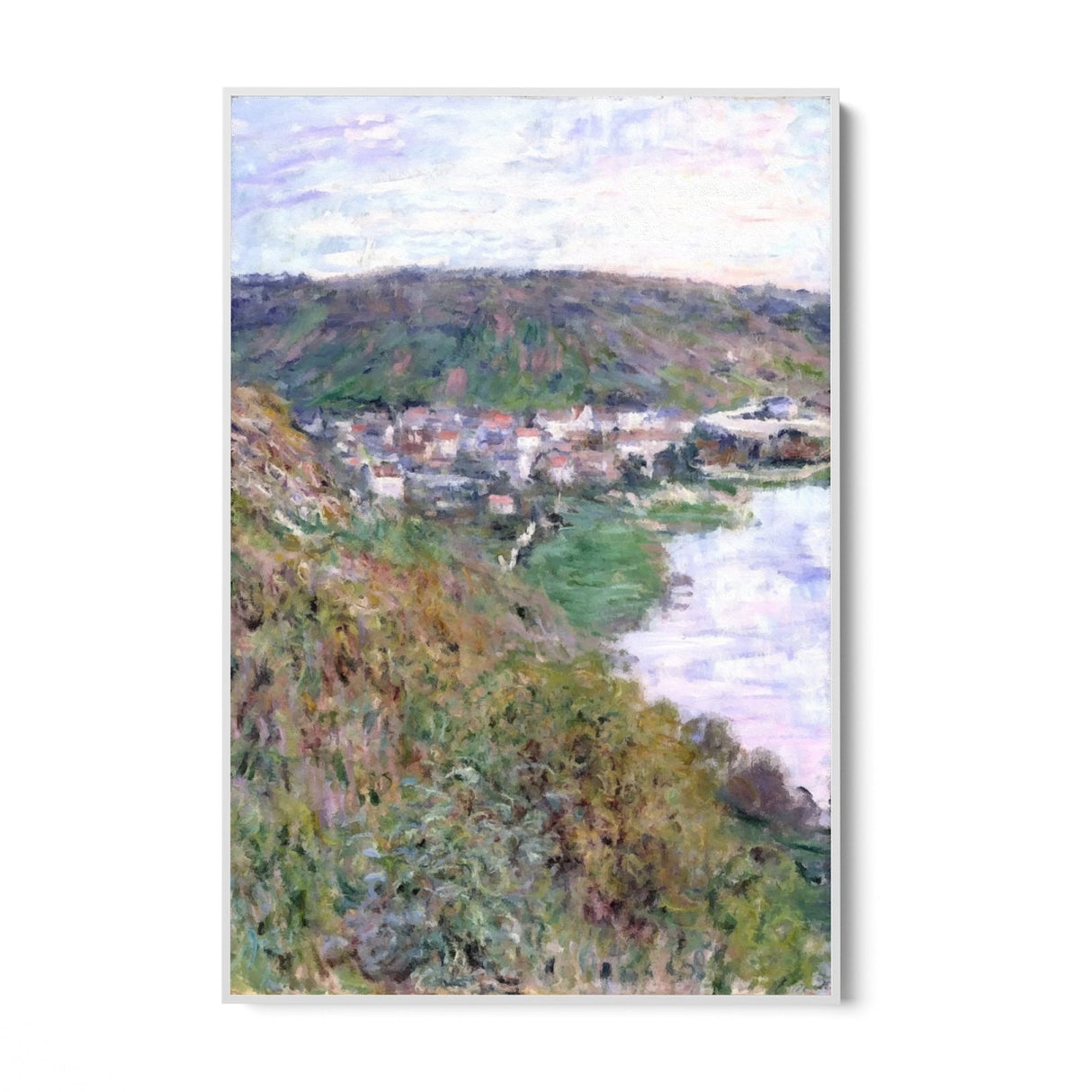 Vy över Vetheuil, Claude Monet