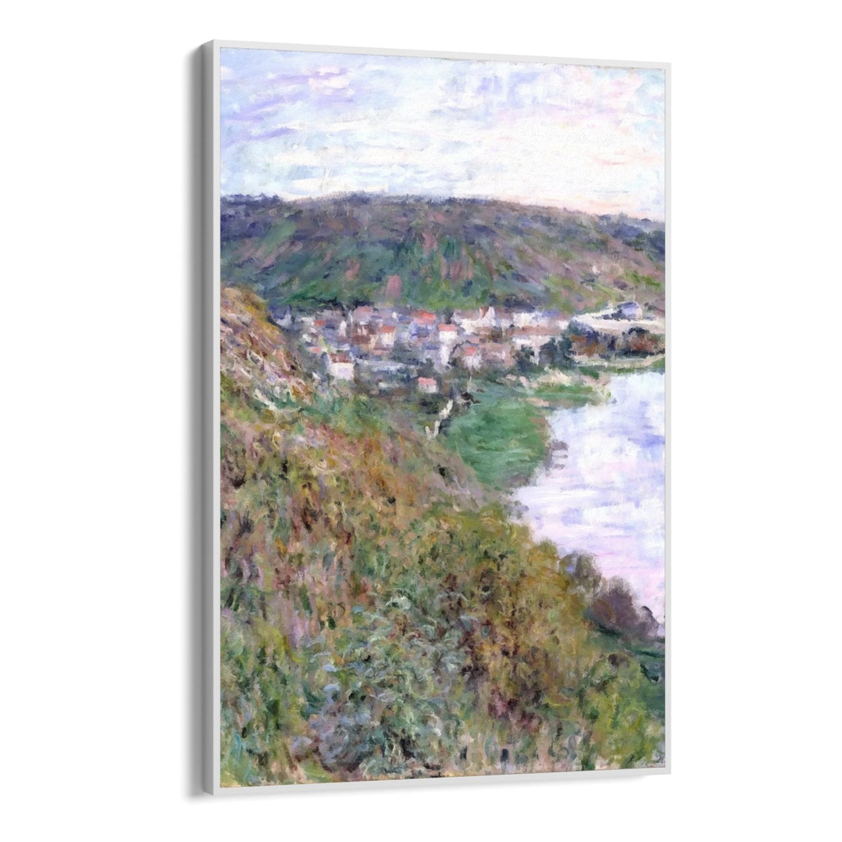 Pohľad na Vetheuil, Claude Monet