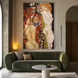 Water Serpents, Klimt - CupidoDesign