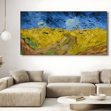 Wheat Field with Crows, Van Gogh - CupidoDesign