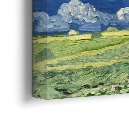 Korenvelden onder onweerswolken, Vincent van Gogh