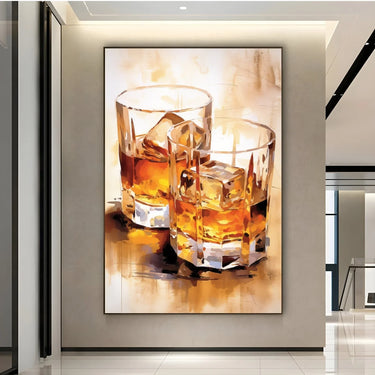 Quadro Stampa su Tela Whisky Elixir - CupidoDesign