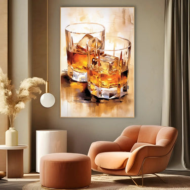Quadro Stampa su Tela Whisky Elixir - CupidoDesign