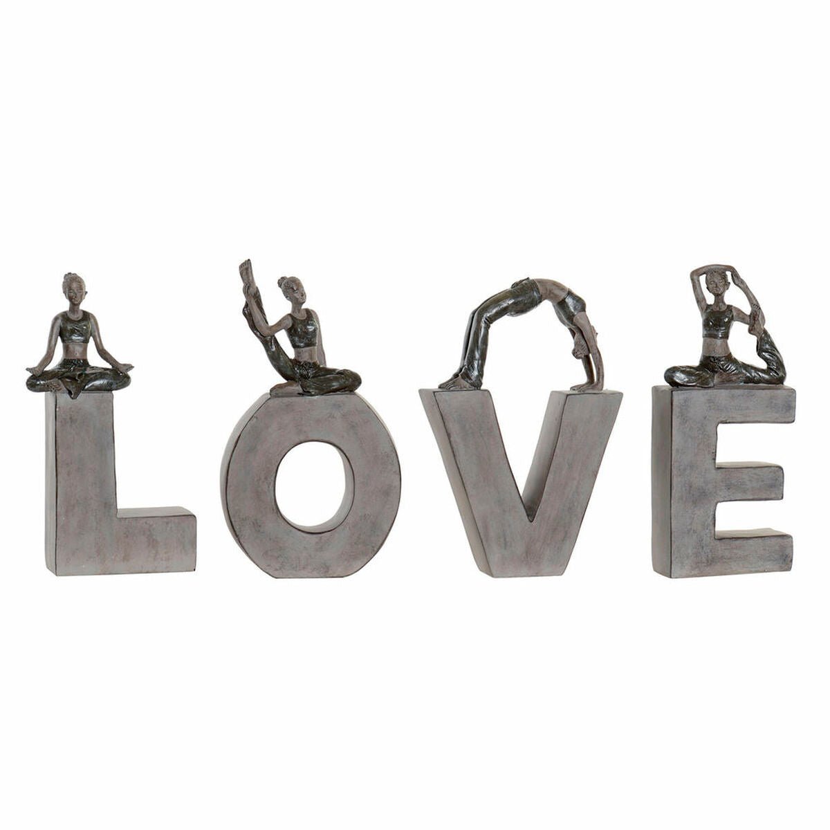 Yoga love (13 x 6 x 23 cm) (40 x 4 x 22 cm) (4 pcs)