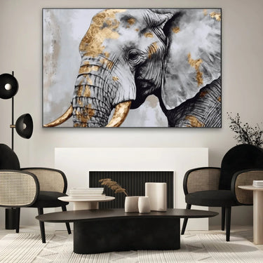 Quadro Stampa su Tela Zanne Dorate - CupidoDesign