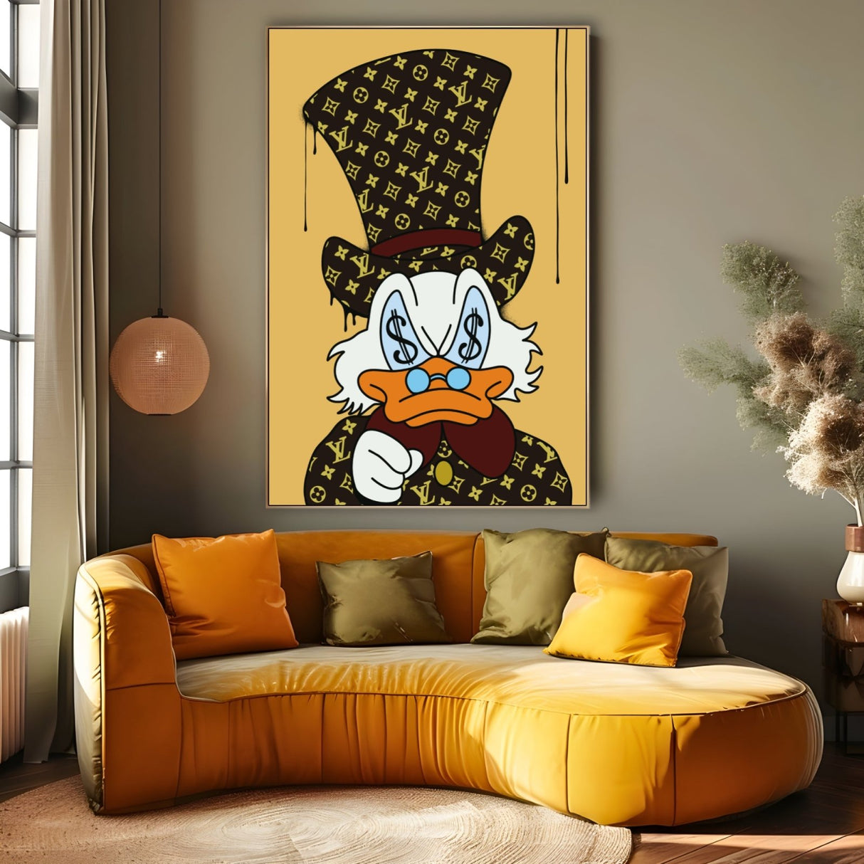 Uncle Scrooge Graffiti