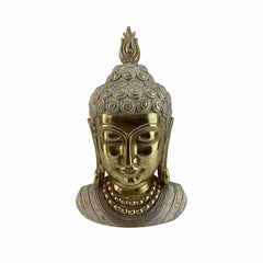 Golden Head Buddha 18,5 x 14 x 29 cm