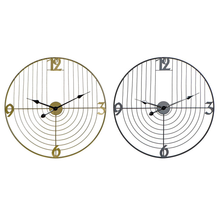 Horloge Élégance Intemporelle 60 x 3 x 60 cm (2 Unités)